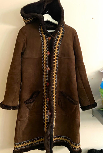 Sheepskin shearling hooded - sheepskin,
