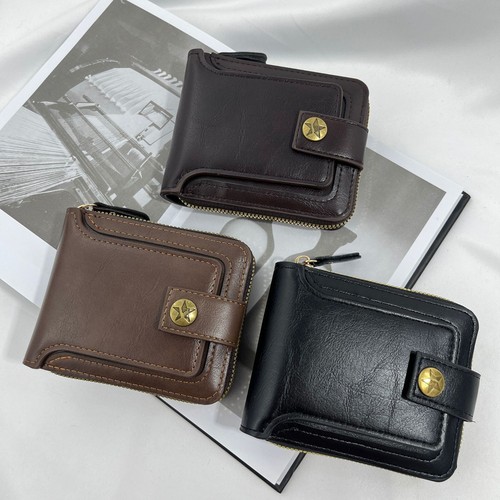 New genuine black leather mens - genuine,
