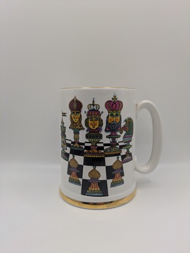 Vintage 70s carlton ware - carlton, chess