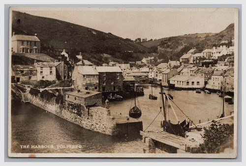 Postcard cornwall polperro - postcard,