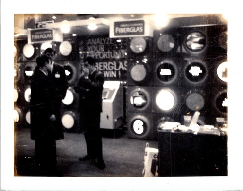 Fiberglas trade show booth - show,