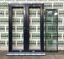 GREY UPVC FRENCH DOORS