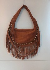 Women's Italian Suede Fringed