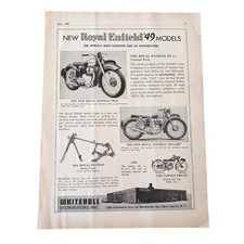 1949 Royal Enfield Motorcycles