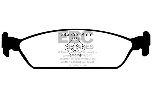Ebc ultimax rear brake pads - ultimax,