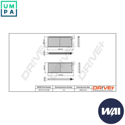 Filter cabin air - filter,