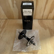 NEW Suzue Pro Max F Track Front Fixie Fixed Bicycle Hub 32H Black Alloy Racing