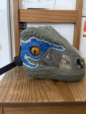 Dinosaur Velociraptor Mask Full Head Realistic Costume Party Fun Unisex