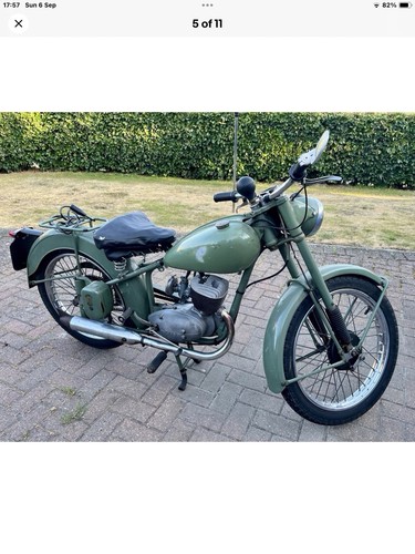 Bantam bsa model - d1, vintage