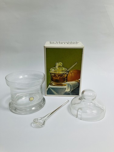 Dartington crystal glass - , honey