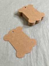20 large spool shaped cards
