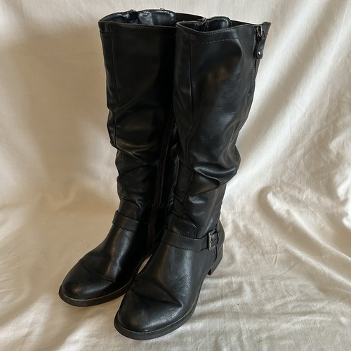 White mountain black faux - white,