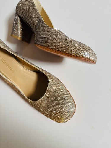 Stuart weitzman gold - gold, glitter