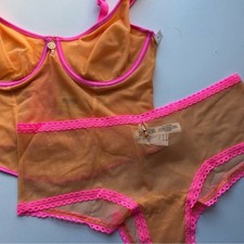 Victoria's Secret Orange Sheer