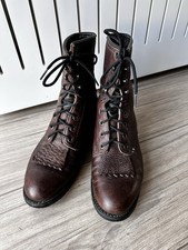 Canada West Logger Boots Size UK 6