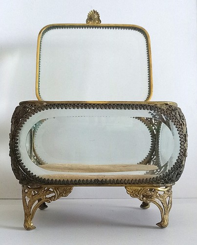 Vintage brass and glass - vintage,