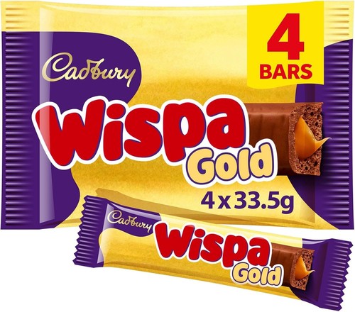Cadbury wispa gold chocolate - gold,