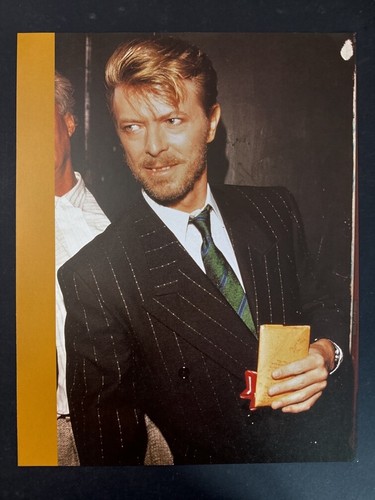 David bowie 9x12 book page - , 9x12'