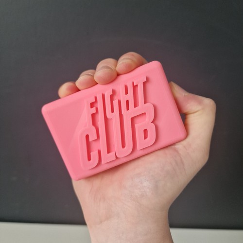 Fight club soap prop display - fight,