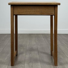 Antique 20th Century Small Oak School Desk ( REF AF-3989 )