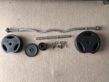 Barbells And Weight Plate Set