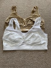 New Women's 2 Pack White/Nude