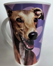 Dog Cup Mug , Whippet Faithful Friends Mug  - Collectables tea coffee latte mug 