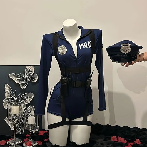 Halloween sexy cop - halloween,