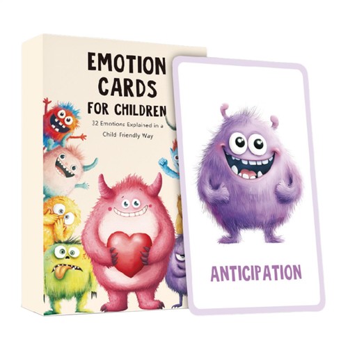 Emotional monsters snap card - monsters,