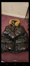 Boohoo shine coat