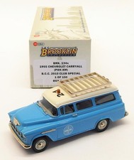 Brooklin Models 1/43 Model Van BRK134X - 1955 Chevrolet Suburban Carryall Pan Am