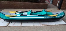 Sevylor Madison 2P Inflatable Kayak Kit w/ 2 Paddles & Pump -Excellent Condition