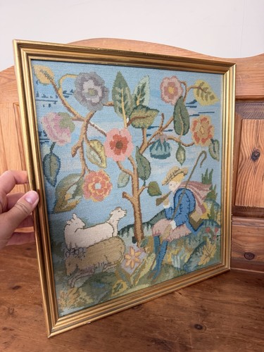 Vintage 1970s needlepoint - vintage,