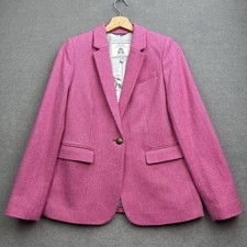 JOULES Tweed Jacket UK 10 Pink