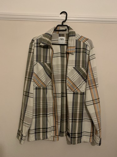 Zara men check pattern - zara,