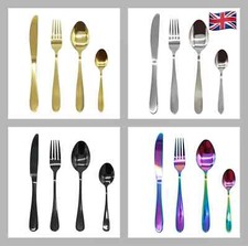 Premium Stainless Steel Cutlery Set Flatware Tableware Fork Spoon Knife Dinner
