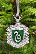 Harry Potter Slytherin House ? Crest Small Metal Christmas Tree ? Decoration