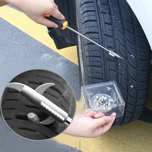 Car tire cleaning - car, hook
