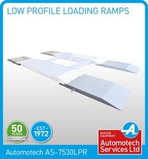 MOBILE SCISSOR CAR LIFT LOW PROFILE LOADING RAMPS, CAR RAMPS FOR SCISSOR LIFT X4