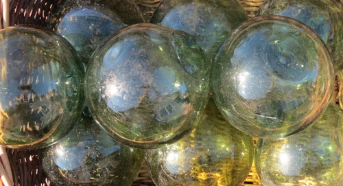 Japanese glass floats - glass, in