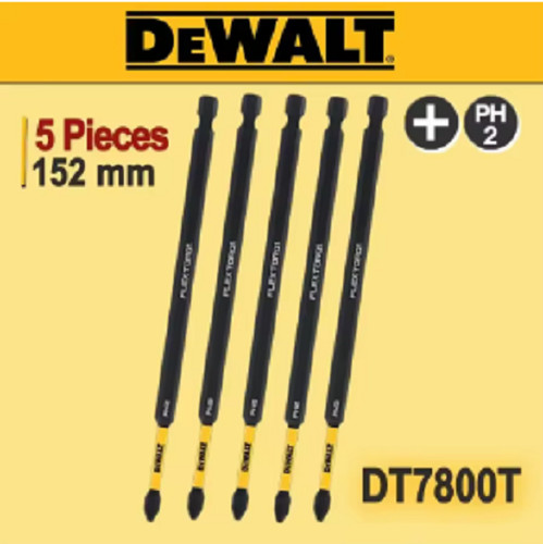 Dewalt 5pcs ph2 - dewalt,