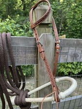 Bitless Hackamore Rawhide