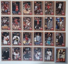 2008 Fleer Michael Jordan Jordan Retrospective (Complete Set of 23+1) - Rare