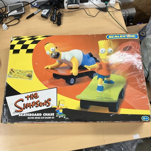 Scalextric the simpsons - scalextric,