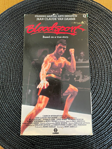 Warner home video bloodsport - video,