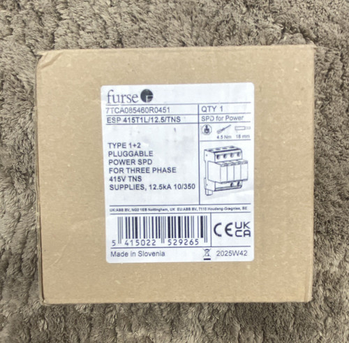 Furse esp 415t1l - furse, 415t1l/12.5/tns