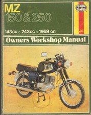 MZ TS150,TS250,ES150,ES250,ETS250 TROPHY SPORTS,SUPA 5 HAYNES MANUAL 1969-1979