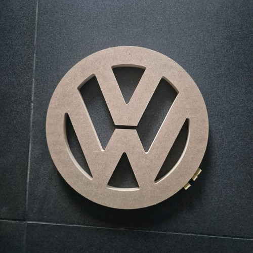 Mdf sign volkswagen 250mm - vw,