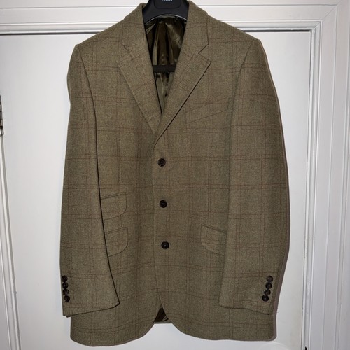 Purdey wool tweed check - wool,