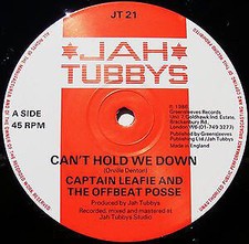 Captain Leafie And The Offbeat Posse - Can't Hold We Down (12")